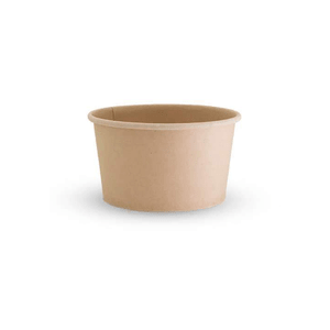 12oz Paper Food Container - PLA lining 115x92x65mm - 50/SLV x 10
